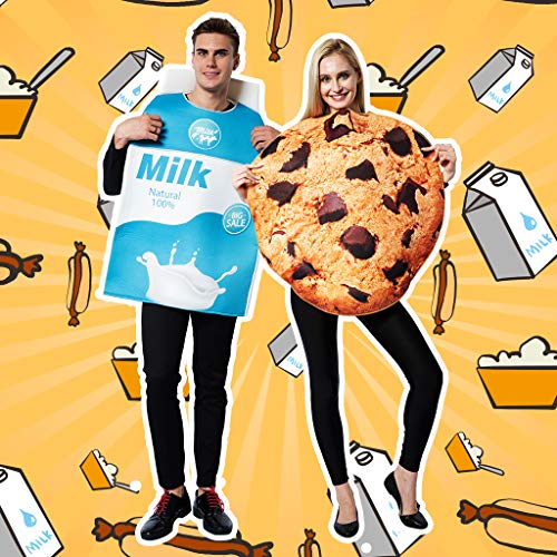 Cookies and Milk Box Couple Costume for Halloween
