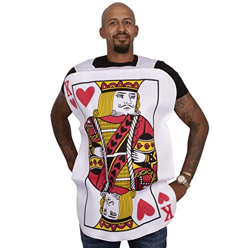 King and Queen Poker Card Couple Costume