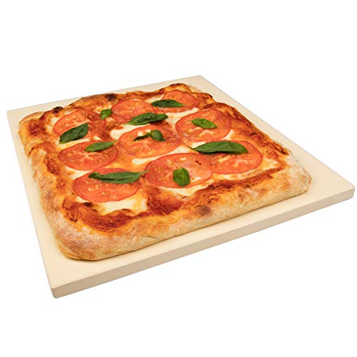 XL Rectangular Pizza Stone for Oven or Grill