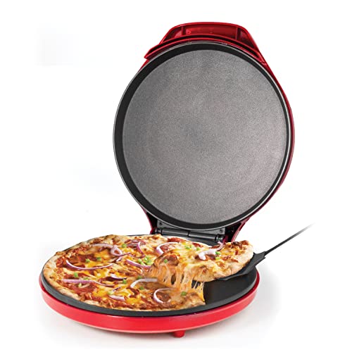 Betty Crocker 1440W Pizza Maker in Red