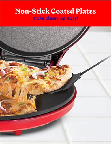 Betty Crocker 1440W Pizza Maker in Red