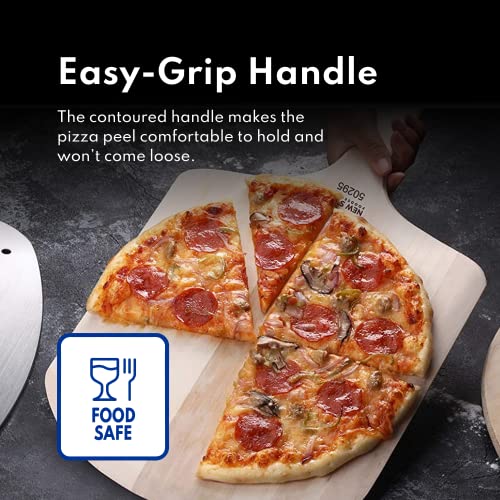 New Star Foodservice Pizza Peel with 14-Inch Blade