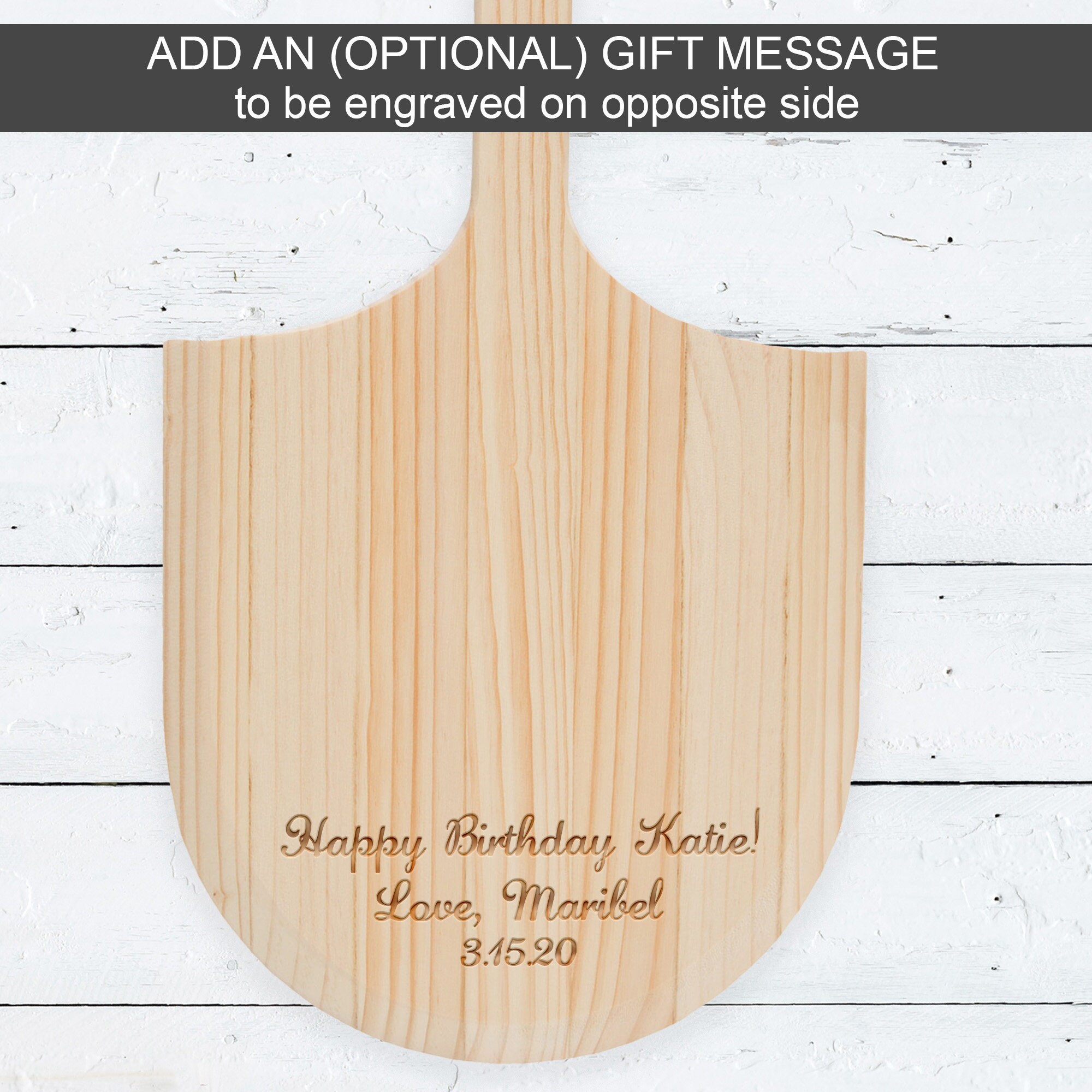 Custom Name Pizza Board - Great Chef Gift!