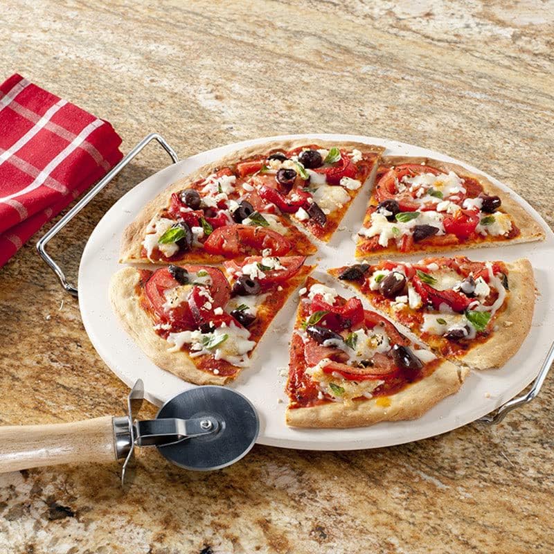 Nordic Ware Tan Pizza Stone Set