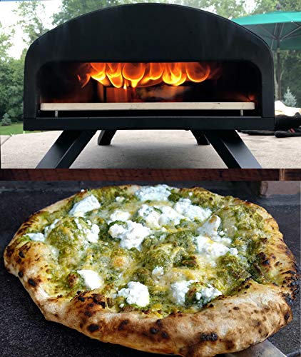 Bertello Outdoor Pizza Oven and Paddle Set