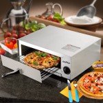 Countertop Electric Pizza Oven - Stainless Steel