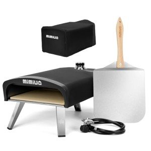 Mimiuo Gas Pizza Oven with 33 cm Stone