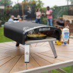 Mimiuo Gas Pizza Oven with 33 cm Stone