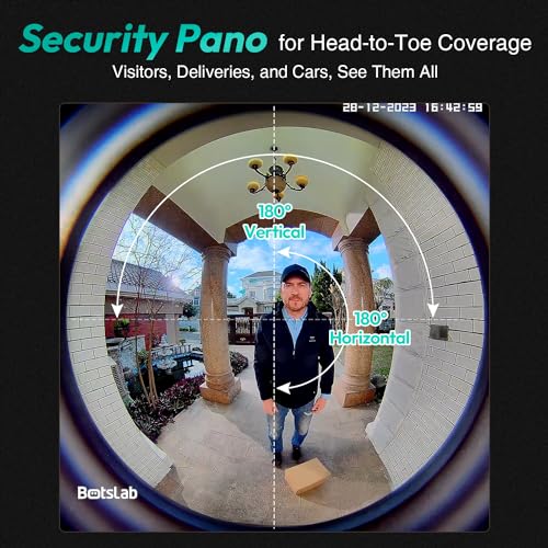 BOTSLAB Smart Video Doorbell Camera