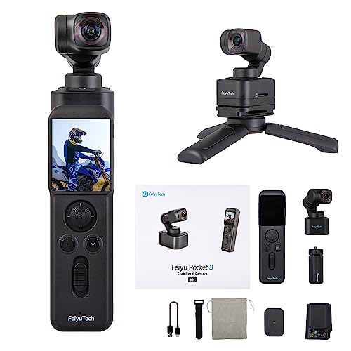 FeiyuTech Pocket 3 - 4K Handheld Stabilizer Camera