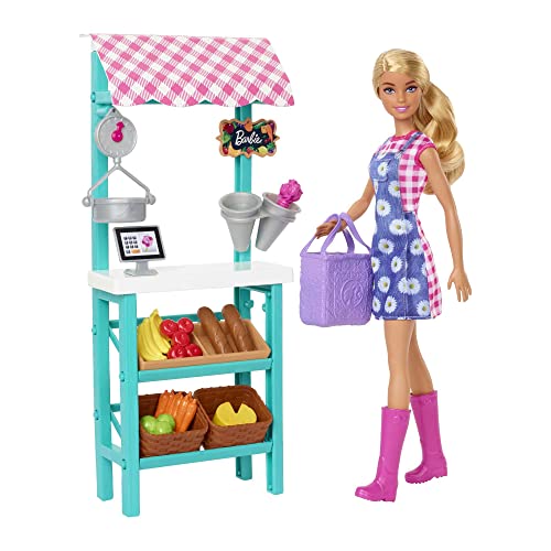 Barbie Farmers Market Doll Playset