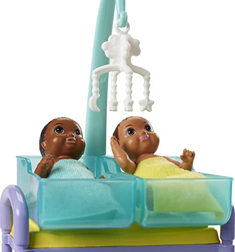 Brunette Baby Doctor Barbie Doll and Playset