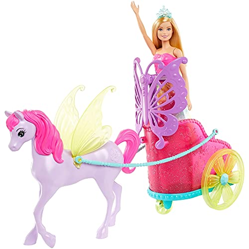 Barbie Dreamtopia Princess Doll with Fantasy Horse