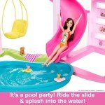 Barbie Dreamhouse: Pool Party with Slide & Extras