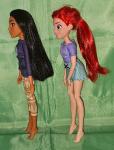 Comfy Princess Pocahontas & Ariel Replica Dolls