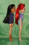 Comfy Princess Pocahontas & Ariel Replica Dolls