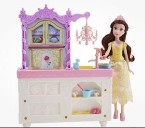 Disney Princess Belle Kitchen Playset with Doll