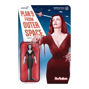 Vampira Plan 9 Action Figure - Classic Horror Doll