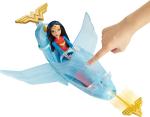 Wonder Woman & Invisible Jet Replica Doll Set