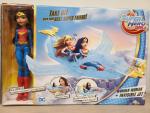 Wonder Woman & Invisible Jet Replica Doll Set