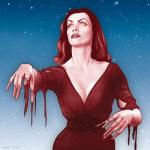 Vampira Plan 9 Action Figure - Classic Horror Doll