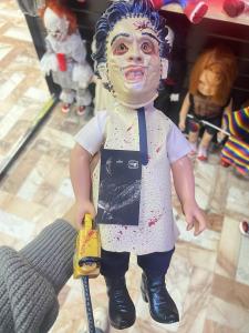 30cm Leatherface Horror Replica Doll