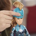 Captain Marvel Starforce Super Hero Doll with Helmet
