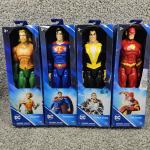 DC Comics Action Figure Set: Aquaman, Superman, Flash