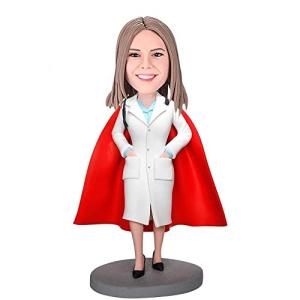 Custom Bobblehead Doll - Female Doctor Figure