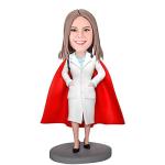 Custom Bobblehead Doll - Female Doctor Figure