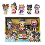 DC Super Hero Girls Mini Doll 5-Pack Set