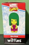 She-Hulk 4" Wooden Doll - Marvel Comics Decor