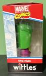 She-Hulk 4" Wooden Doll - Marvel Comics Decor