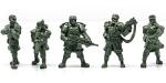Polar Guardsmen Mini Action Figures Playset - 5 pcs