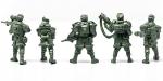 Polar Guardsmen Mini Action Figures Playset - 5 pcs