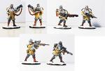 Polar Guardsmen Mini Action Figures Playset - 5 pcs