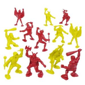TimMee 24pc Red vs Yellow Battle Figures Set