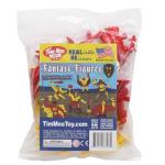 TimMee 24pc Red vs Yellow Battle Figures Set