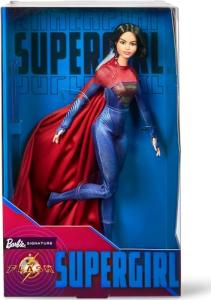 Barbie Supergirl Collectible Doll in Red & Blue
