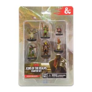 WizKids D&D Starter Set with 6 Heroic Figures