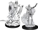 WizKids D&D Unpainted Lich & Mummy Lord Miniatures