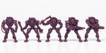 Fantasy Battles Alien Action Figure Playset - 5 pcs