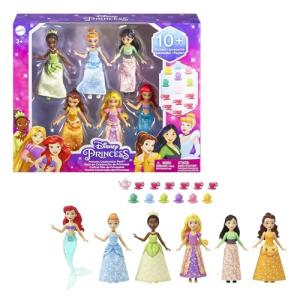 Disney Princess Party Doll Set with 6 Dolls
