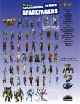 56 Unique Spacefarer Miniatures for Tabletop RPGs