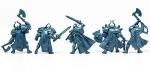 Fantasy Battles Mini Action Figure Playset – 5 Pcs