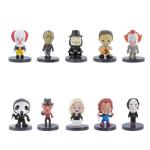 Horror Movie Anime Zombie Action Figure Set