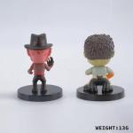 Horror Movie Anime Zombie Action Figure Set