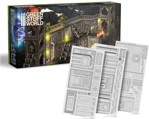 Sci-Fi Silicone Mold 4075 for Miniatures