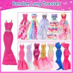 57-Piece Barbie Doll Clothes and Accessories Bundle