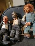 3 Horror Sci-Fi Collectible Dolls with Accessories